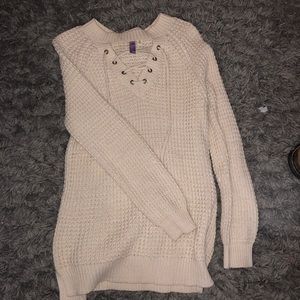 Tan sweater